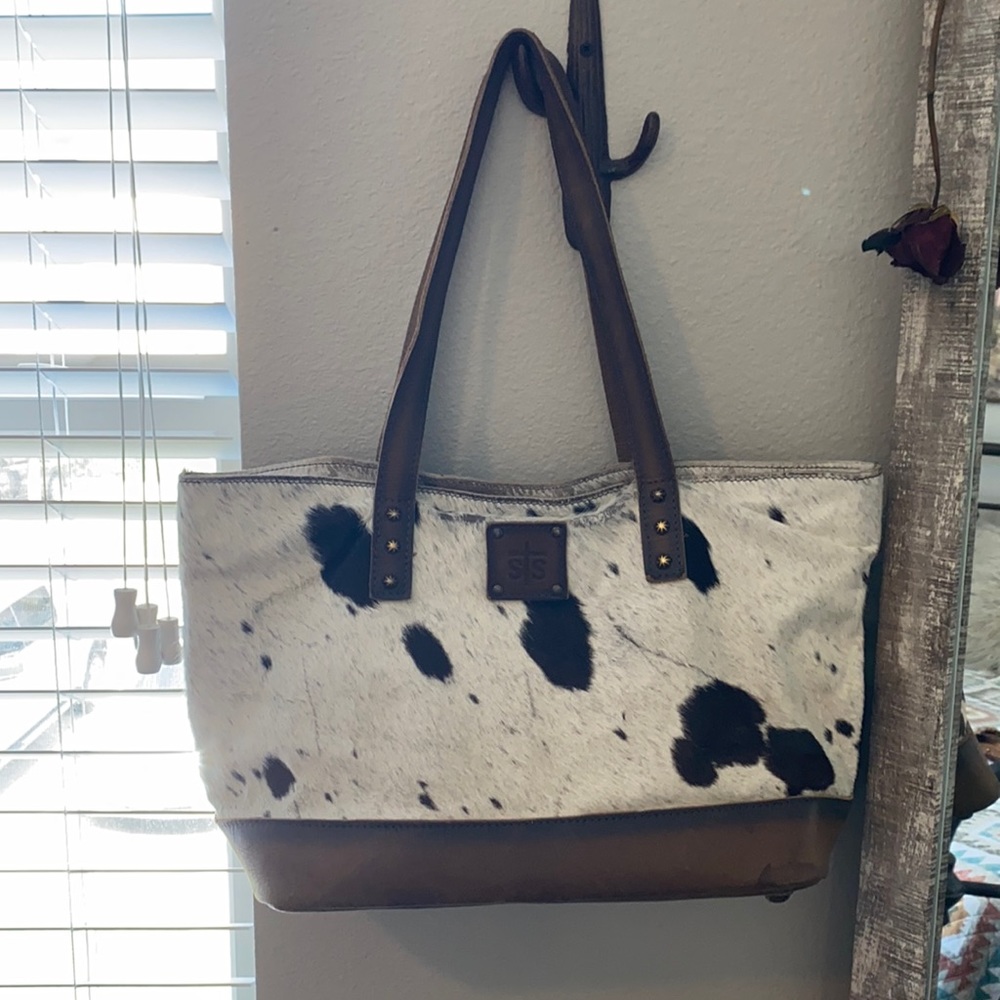 STS cowhide purse